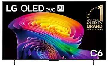 LG 42" OLED EVO AI C6 4K Smart TV [2026]