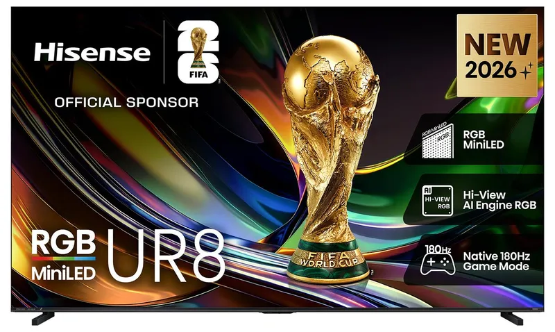 Hisense 100" UR8SAU ULED 4K UHD RGB Mini-LED Smart TV