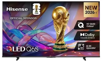 Hisense 50" Q6SAU 4K Hi-QLED Smart TV [2026]