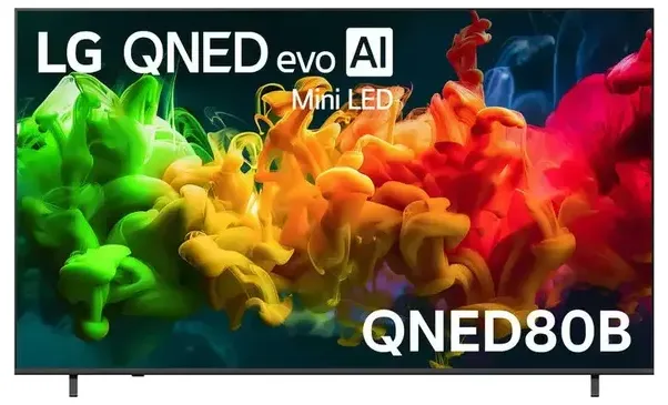 LG 85" QNED80B Smart 4K QNED evo Mini-LED AI TV (2026)