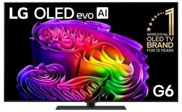 LG 55" OLED EVO AI G6 4K Smart TV [2026]