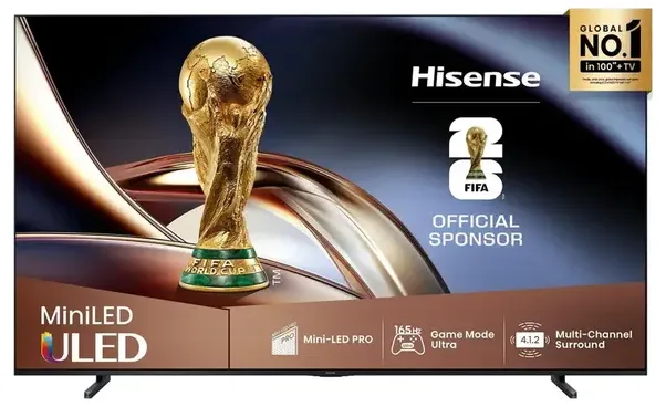 Hisense 100" U8QAU ULED MiniLED 4K QLED Smart TV [2025]