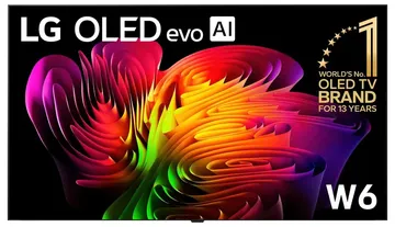 LG 83" OLED EVO AI W6 Wallpaper 4K Smart TV