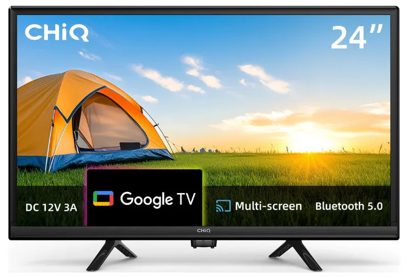 CHiQ 24" HD 12V DC Caravan HD Google TV L24D6CH