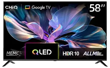 CHiQ 58" 4K QLED Smart Google TV U58QG7L