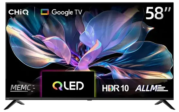 CHiQ 58" 4K QLED Smart Google TV U58QG7L