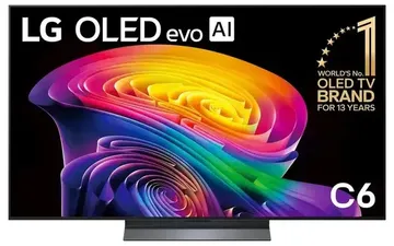 LG 55" OLED EVO AI C6 4K Smart TV [2026]