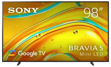Sony 98" BRAVIA 5 4K HDR Mini LED Full Array Google TV [2025]