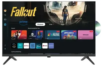 Blaupunkt 32" HD TV with Tizen OS DVD Player and 12V Car Charger