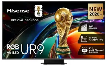 Hisense 75" UR9SAU ULED 4K UHD RGB Mini-LED Smart TV [2026]