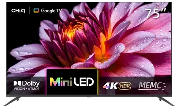CHiQ 75" QD-Mini LED Google TV 75M810N