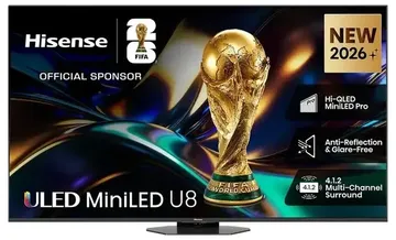 Hisense 75" U85AU 4K ULED Mini-LED Pro Smart TV [2026]