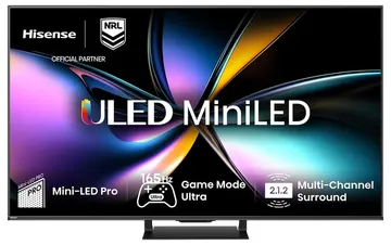 Hisense 55" U7QAU Series Mini-LED ULED 4K Smart TV 55U7QAU