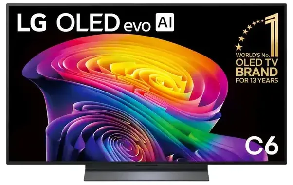 LG 48" C6 Smart 4K OLED evo AI TV (2026)