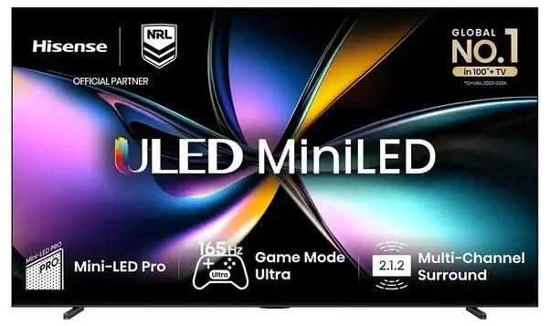 Hisense 100" U7QAU Mini-LED ULED 4K Smart TV 100U7QAU
