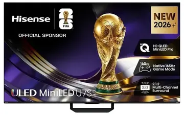 Hisense 65" U7SAU Mini LED Hi-QLED 4K Smart AI TV [2026]