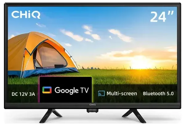 CHiQ 24" 12 Volt Caravan HD Google TV (2026)