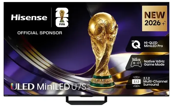 Hisense 65" U7QAU Smart 4K QLED Mini-LED TV (2026)