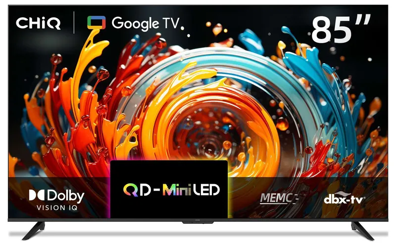 CHiQ 85" QD-Mini LED Google TV 85M810M