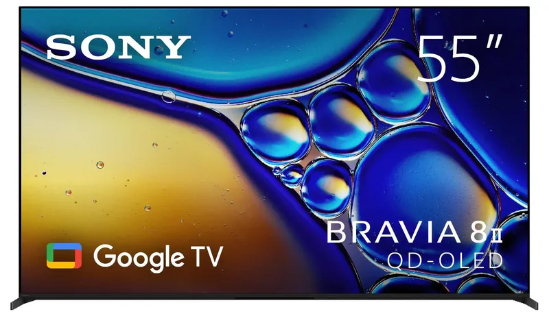 Sony 55" BRAVIA 8 II 4K HDR OLED Google TV [2025]